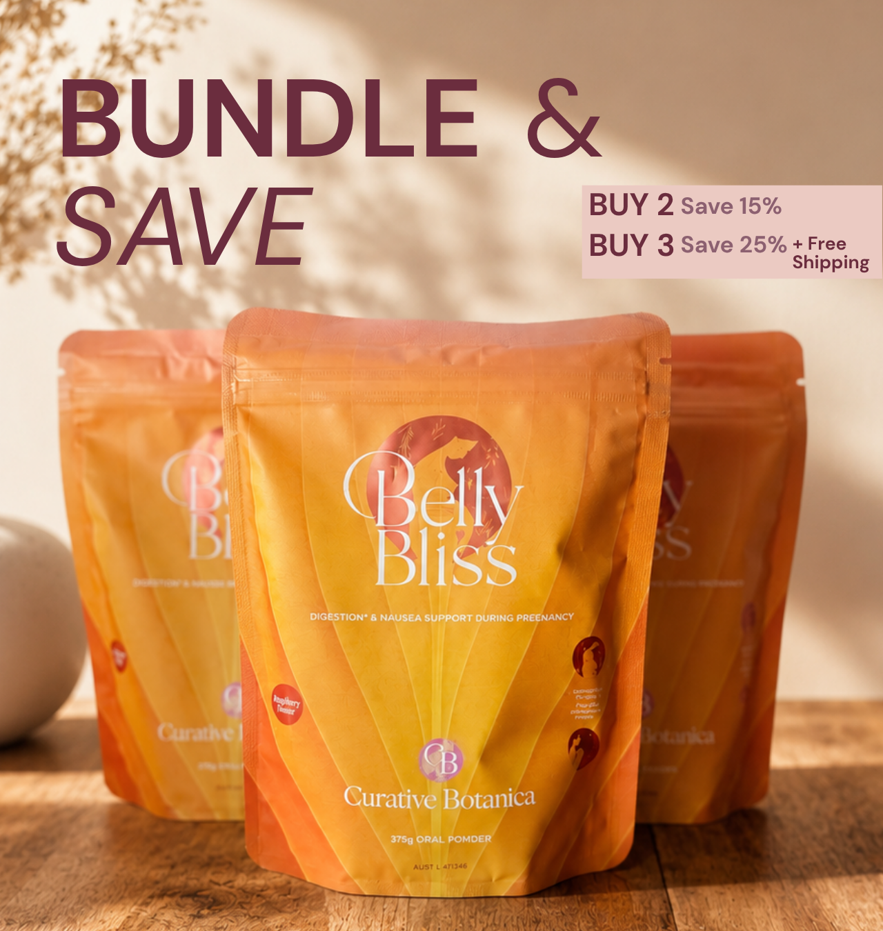 Belly Bliss – Nausea & Digestion Powder
