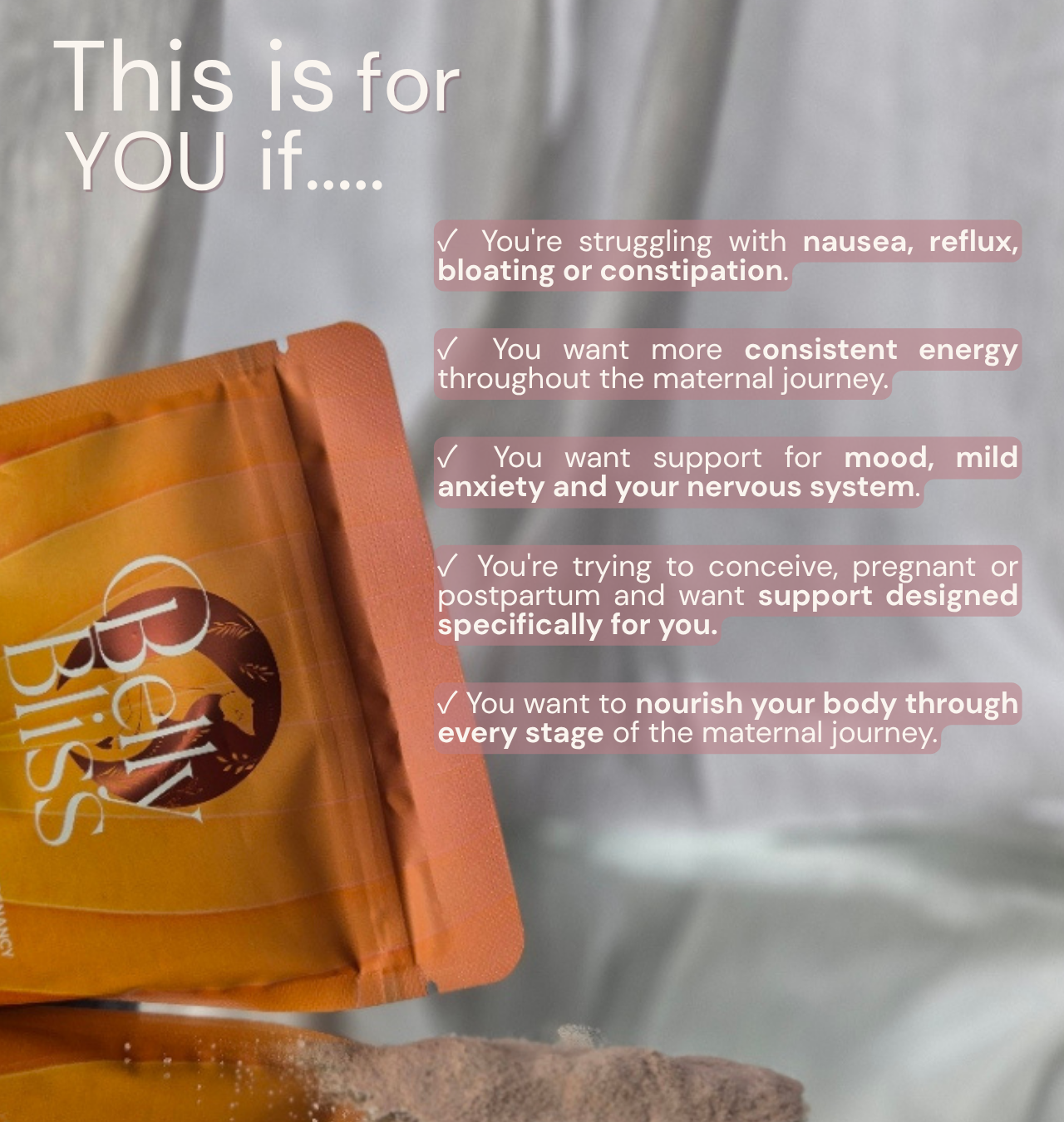 Belly Bliss – Nausea & Digestion Powder